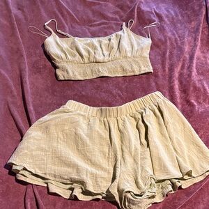 Fashion Nova Linen Set